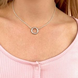 Sterling Ring Necklace